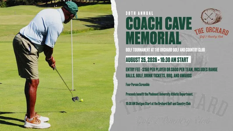 Golfers Preparing for 38th Annual Coach Cave Memorial Golf Tournament