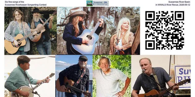 Suwannee Riverkeeper Songwriting Contest Returns September 12