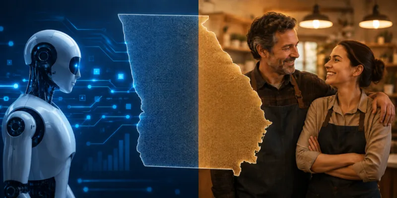 Georgia Small Businesses Hesitant to Replace Workers With AI