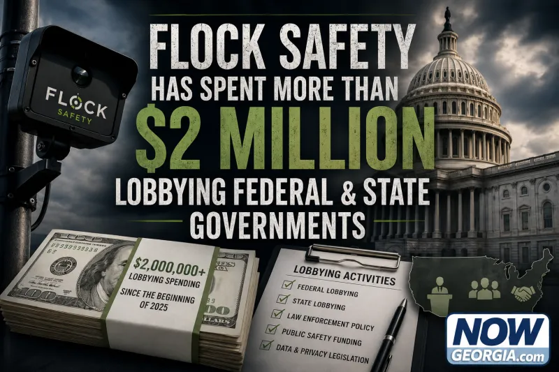 Atlanta-based Flock spends millions lobbying across U.S., but not in Georgia