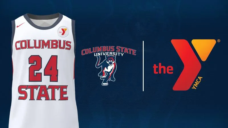Columbus State Men's Basketball Announces Jersey Partnership with YMCA of Columbus