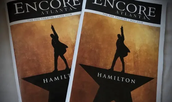 Hamilton opens at the Fox Theatre this week --- and the ticket lottery is running NOW