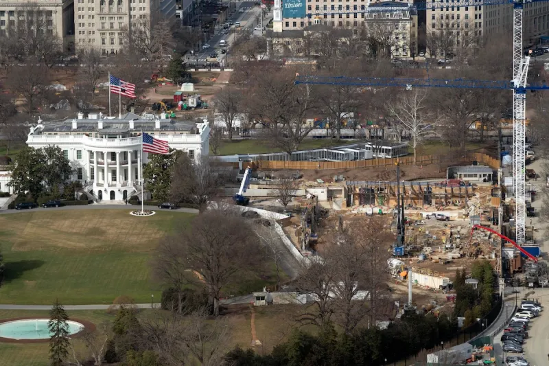 Supreme Court lets White House continue construction on Trump's $400 million ballroom