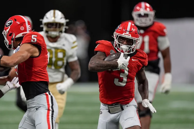 Nate Frazier is seeking to make the most of his 2026 season as No. 3 Georgia's top returning rusher