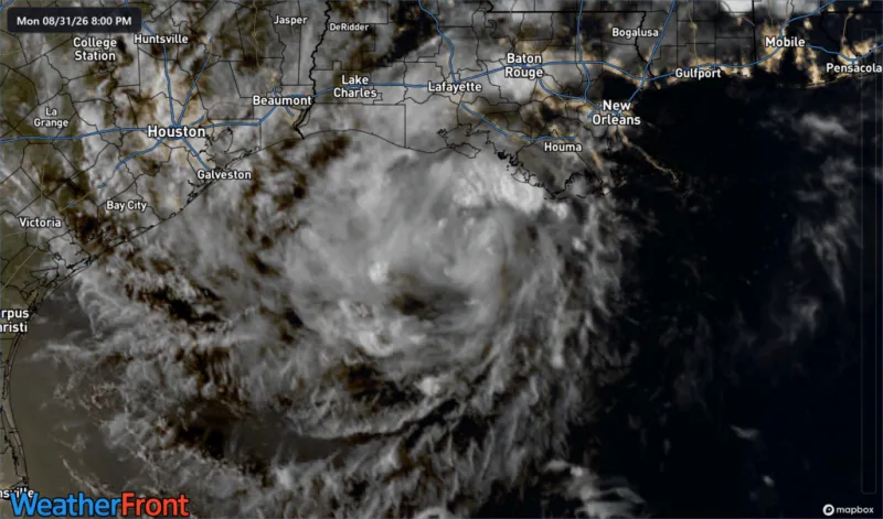 Tropical Storm Edouard forms in Gulf