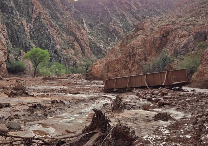 Rescuers saved some 80 people in Grand Canyon floods that left 2 dead and 1 missing, officials say