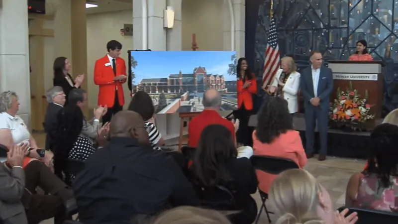 Mercer University unveils first renderings of new student life center, opening fall 2028