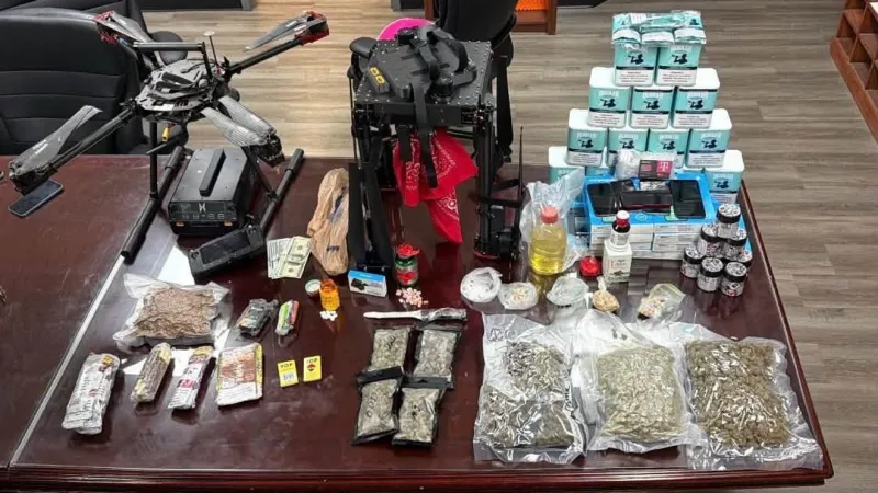 1 arrested after drone contraband drop thwarted in Butts County; sheriff calls for change