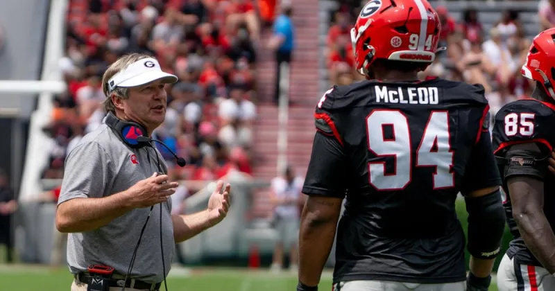 Recently retired Georgia defensive lineman Xzavier McLeod arrested on trespassing charges