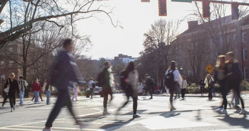 UGA's new pedestrian safety measures change how students navigate campus