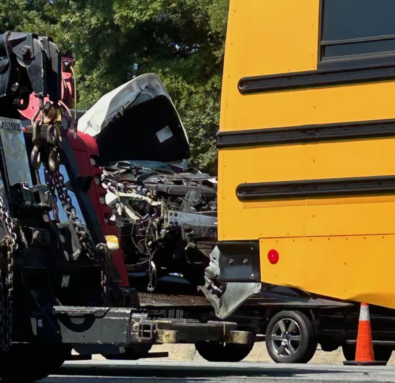 Parents question lack of police escort on overnight team trip that ended in wreck