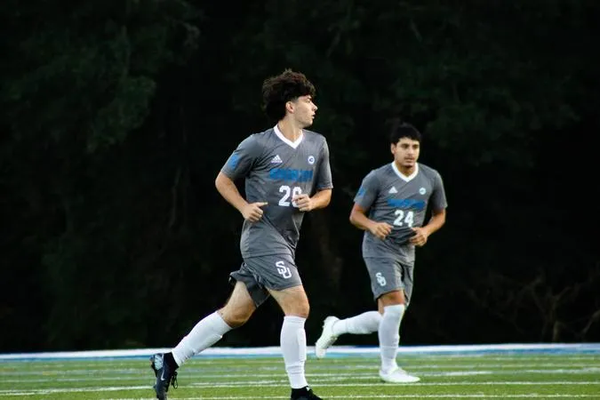 Men's Soccer Rolls Past Erskine in 3-2 Win to Begin Conference