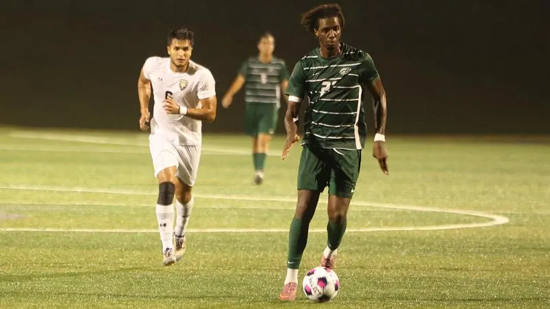 Strong Second Half Leads Men's Soccer to Come-From-Behind Victory