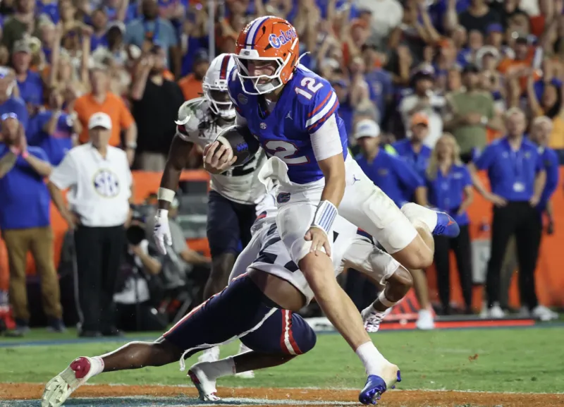 Florida opens the Jon Sumrall era with a 66-21 win over FAU