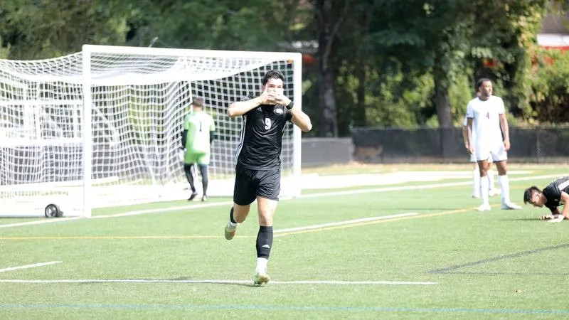 Burigotto's 43rd Minute Strike Leads #9 Running Eagles Past RV St. Thomas