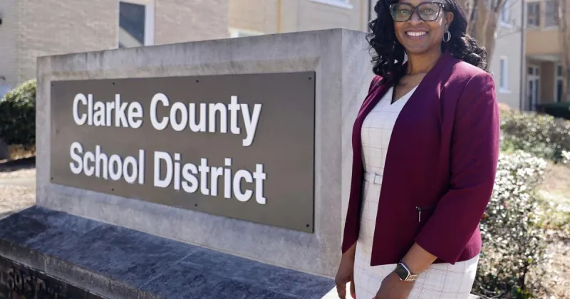 Superintendent Jennifer Scott showcases 90-day entry plan during "Progress and Plans" sessions