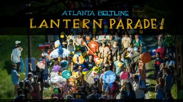 The Atlanta BeltLine Lantern Parade is on September 19th (plus early lantern-making workshops)