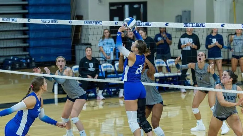 Volleyball Welcomes Emmanuel for Conference Home Opener