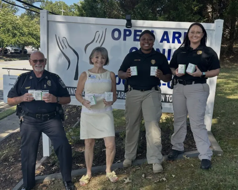 Open Arms Clinic equips Stephens County first responders with Narcan