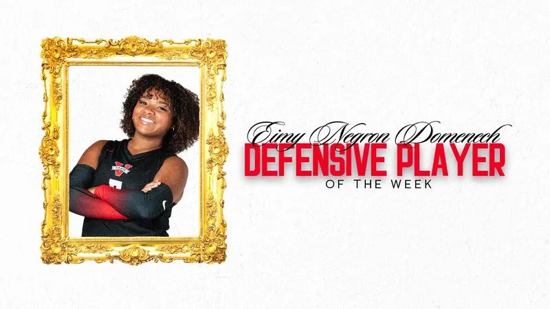 Negron Domenech Earns Defensive Player of the Week