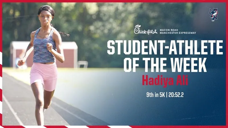 Hadiya Ali Named Columbus State Athletics Student-Athlete of the Week