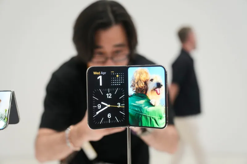 New Apple CEO unveils latest iPhone lineup, including a foldable model called Duo