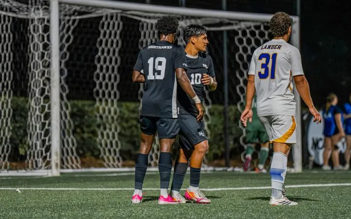 No. 2 Nighthawks Battle to 3-3 Draw Against Lander in PBC Opener