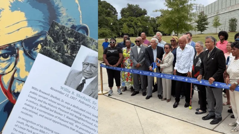Macon's Pleasant Hill residents honor late community pillar with renovated park opening