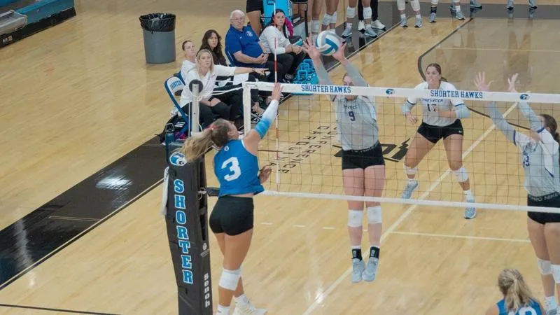 Volleyball Swept by Francis Marion on the Road