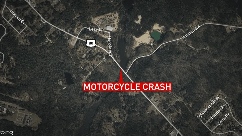 Motorcyclist hospitalized in critical condition after crashing into truck in Macon