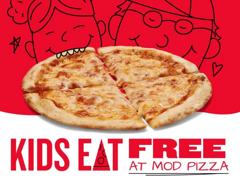 MOD Pizza: Kids eat free on Sundays, with adult meal purchase