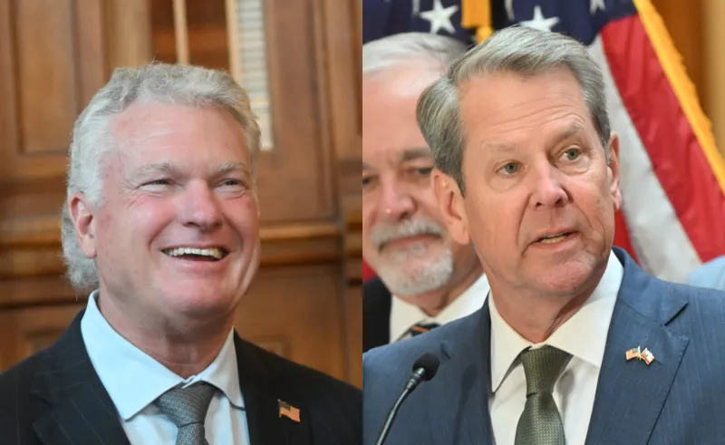 Kemp backs Mike Collins in Georgia's U.S. Senate race with election less than two months away