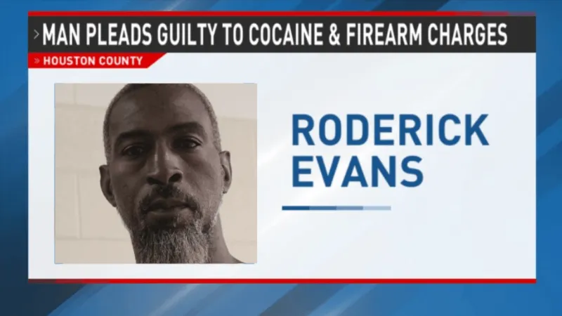 Man sentenced to 10 years for distributing cocaine from Perry home, DA says