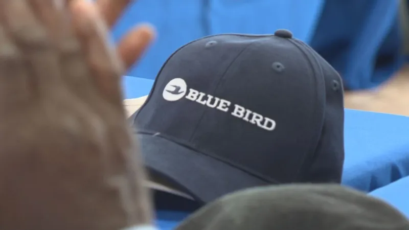 Fort Valley officials celebrate 100 years of Blue Bird bus manufacturing in Middle Georgia