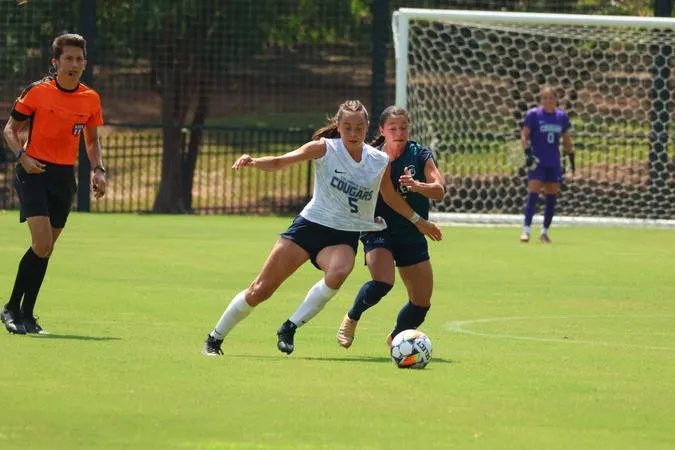 Croft Scores Twice as Cougars Defeat Middle Georgia State