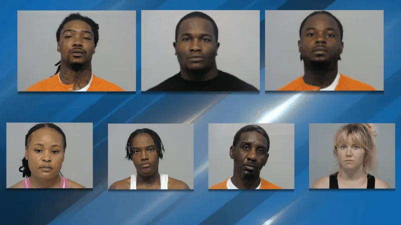 Macon raids end nine-month GBI probe with seven arrests, drugs, guns and cash seized