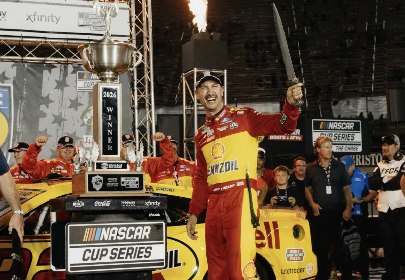 Joey Logano wins NASCAR race at Bristol as Carson Hocevar, Ryan Blaney fight afterward
