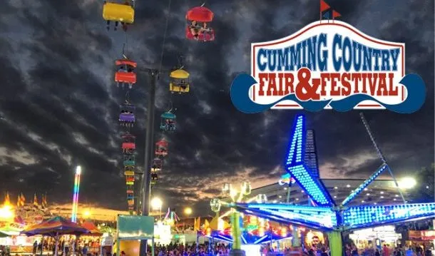 The Cumming Fair opens on October 8th with FREE admission and $25 unlimited rides