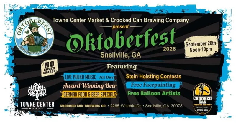 Oktoberfest celebration on Saturday at Town Center Market in Snellville