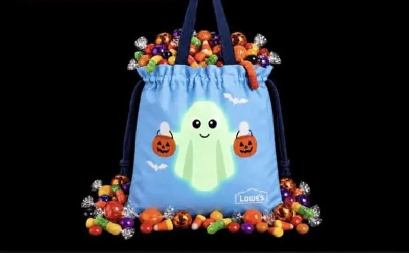 Lowe's gives away FREE Halloween trick-or-treat tote bags on Oct. 3rd