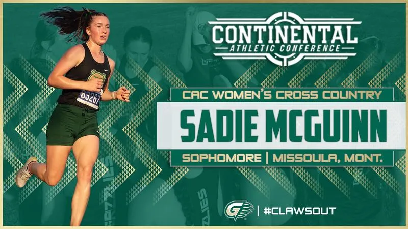 McGuinn Selected CAC Women's Cross Country Runner of the Week
