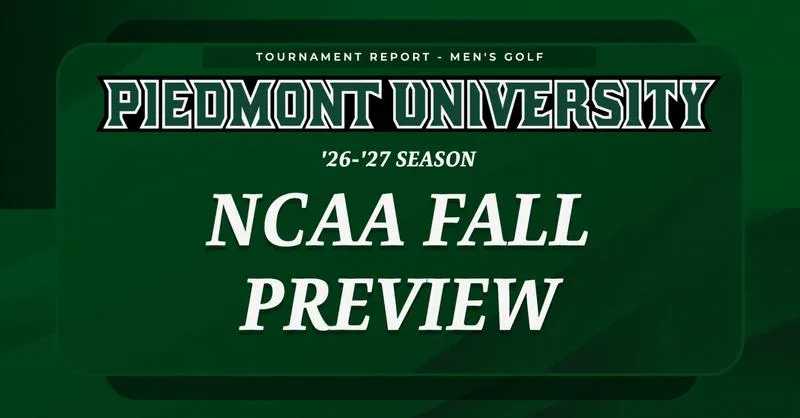 MGOLF Mid-Tournament Report: NCAA Fall Preview