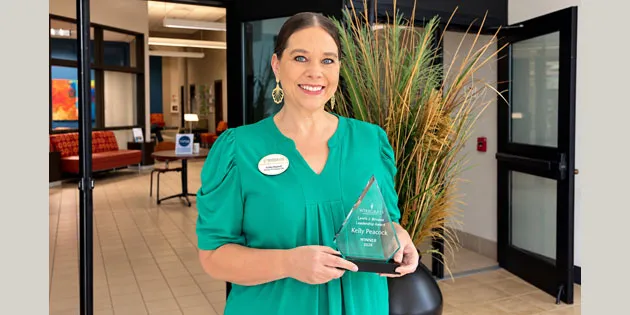 Wiregrass Tech Names Kelly Peacock Recipient of Leadership Award