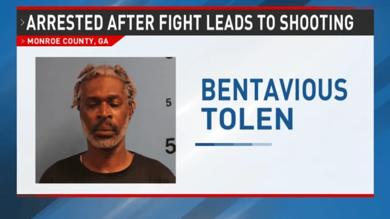 Gunfire during fight at Monroe County home leads to man's arrest