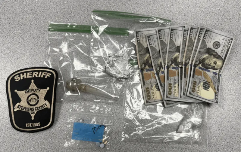 Forgery suspect allegedly found with fentanyl, meth and counterfeit currency