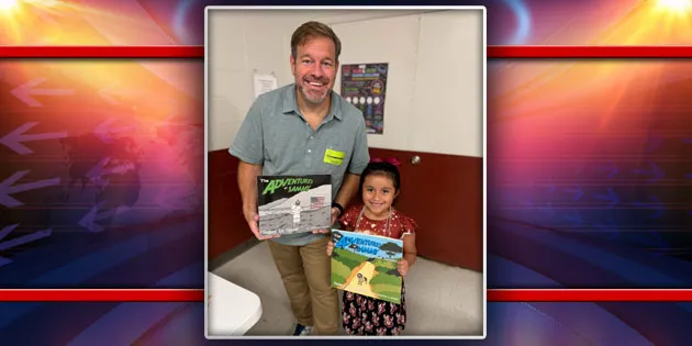 Lowndes Students Learn How Books Come to Life From Author Jonathan Miller