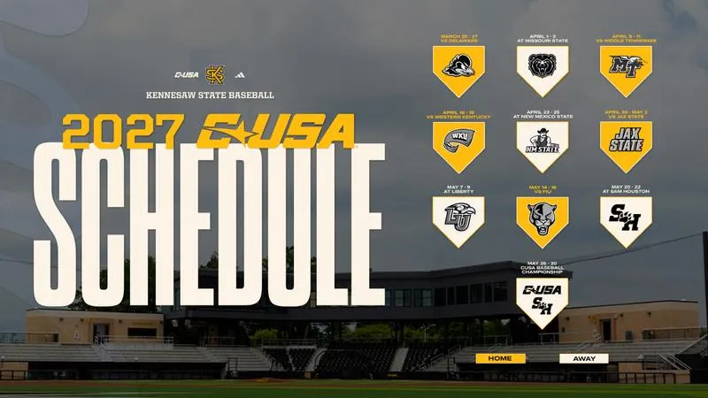 Conference USA Releases 2027 League Baseball Schedule