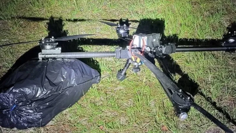 Police intercept drone carrying contraband headed for Johnson State Prison