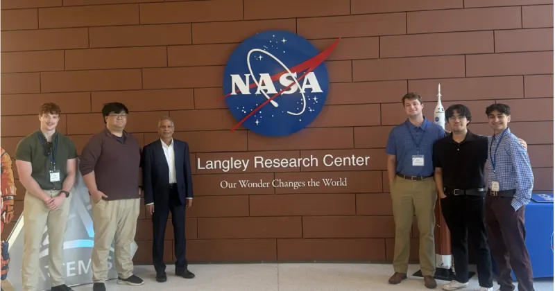 UGA engineering students win award at 2026 NASA competition