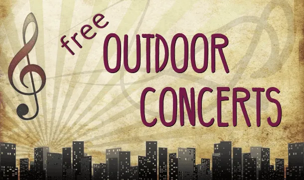 Our guide to free outdoor concerts in 2026 --- enjoy a musical interlude this fall